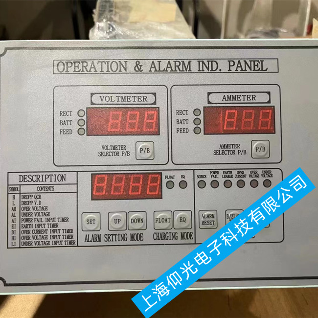DESCRIPTION  OPERATION & ALARM IND.PANEL������ϵ�y�S��